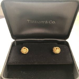 Tiffany & Co. Gold Knot Earrings